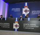 Así fue la primera Junta del Deportivo con Abanca al mando