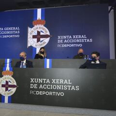 Así fue la primera Junta del Deportivo con Abanca al mando
