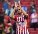 Vinieron siete centrales al Atleti, pero siempre jugó Godín