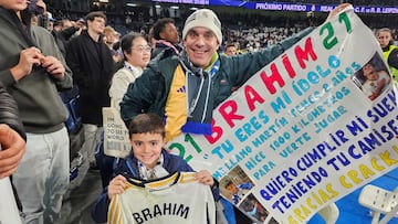 El regalo de Brahim a Martín: “Hice 1.000 km para verte jugar...”