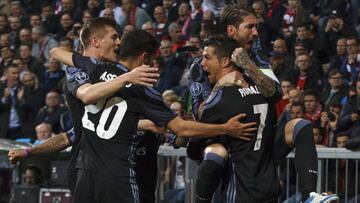 Al Madrid le sirven diez de los once resultados de sus partidos con el Bayern en el Bernabéu