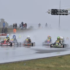 Arrancó el Nacional de kárting con doblete de Boya en Júnior