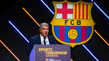 27/02/24 FC BARCELONA MOBILE WORLD CONGRESS
TOMORROW SPORT CONGRESS CELEBRADO EN EL MWC DE BARCELONA CON LA PARTICIPACION DE: 
DECO (DIRECTOR DE FUTBOL) FC BARCELONA
JOAN LAPORTA (PRESIDENTE) FC BARCELONA

