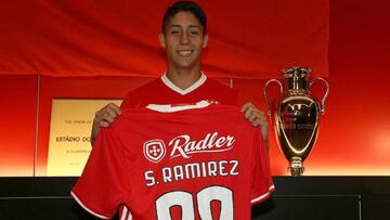 Simón Ramírez es oficializado como nuevo refuerzo de Benfica