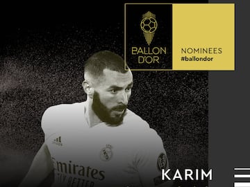 Karim Benzema, jugador del Real Madrid.