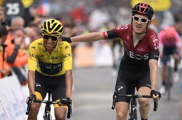 Egan Bernal es el campeón del Tour de Francia. el colombiano se convirtió en el primer latinoamericano en conquistar la carrera. 