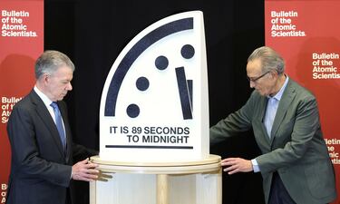 El evento se celebró en Estados Unidos y Juan Manuel Santos guió el anuncio: la historia de ‘El Reloj del Fin del Mundo’