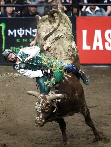 Cooper Davis durante la competición. 