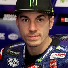 Maverick: "Estaría satisfecho con tandas como las de Márquez"