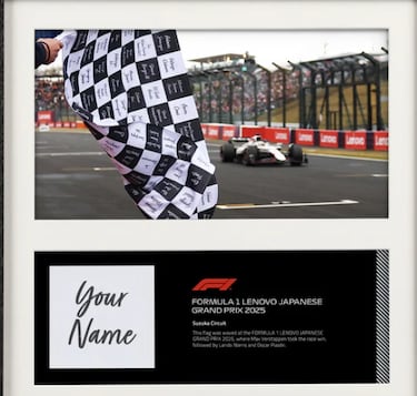 El motivo por el que en algunos GP de F1 se ondean dos banderas a cuadros al final de la carrera