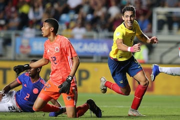 Kevin Mier perdió el último duelo del partido y le imposibilito a la Selección Colombia sumar un punto.