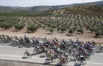 Novena etapa de La Vuelta Ciclista a España, recorrido entre Antequera y Valdepeñas de Jaén.