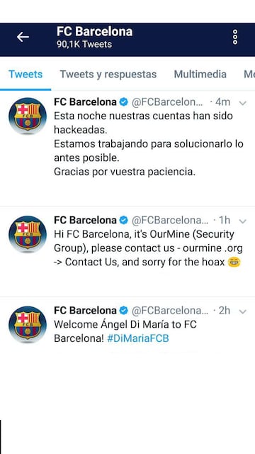 FC Barcelona gets hacked and the internet jokes begin
