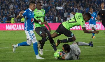 En imágenes la goleada de Millonarios al Deportivo Cali