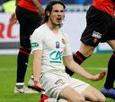 Cavani, en la línea de salida