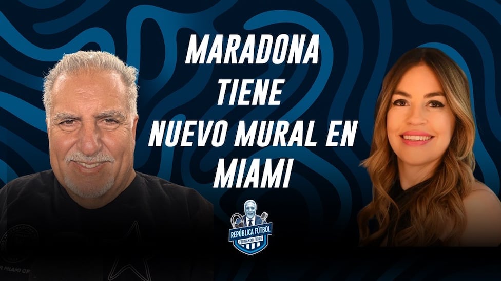 Maradona se inmortaliza en Miami