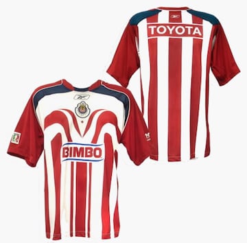 Las 7 playeras más bonitas de Chivas