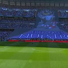 La afición del Real Madrid se pronuncia: "El trono es nuestro"