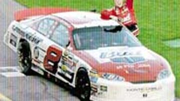 <b>UN HOMBRE FELIZ.</b> Earnhardt festejó su victoria por todo lo alto.