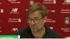 Jürgen Klopp: "Thank God we know how it feels to lose"