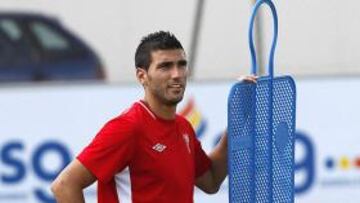 <b>PREPARADO. </b>Reyes podría volver al once en Balaídos después de cuatro partidos.