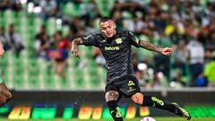  Agustin Urzi of Juarez during the game Santos vs FC Juarez, corresponding to Round 14 of the Torneo Apertura 2023 of the Liga BBVA MX, at TSM Corona Stadium, on October 29, 2023. 

<br><br>

Agustin Urzi de Juarez durante el partido Santos vs FC Juarez, correspondiente a la Jornada 14 del Torneo Apertura 2023 de la Liga BBVA MX, en el Estadio TSM Corona, el 29 de Octubre de 2023.