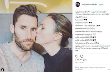 How sport stars celebrated St Valentine's Day