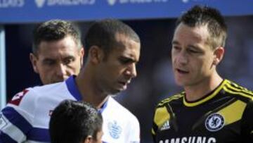 <b>ÚLTIMO PARTIDO. </b>Anton Ferdinand se negó a saludar a Terry en el último Chelsea-QPR.
