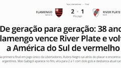 Así narró la prensa de todo el mundo la derrota de River