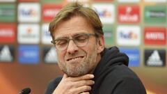 J&uuml;rgen Klopp, durante su conferencia de prensa.