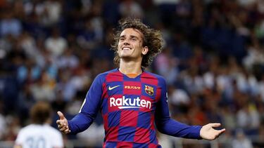 Soccer Football - Pre-Season Friendly - Chelsea v FC Barcelona - Saitama Stadium 2002, Saitama, Japan - July 23, 2019 Barcelona's Antoine Griezmann reacts REUTERS/Kim Kyung-Hoon