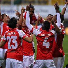 Santa Fe golea a La Equidad, en su mejor racha de la historia