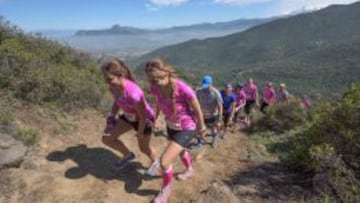 Dos chilenos ganaron exigente prueba de trail running