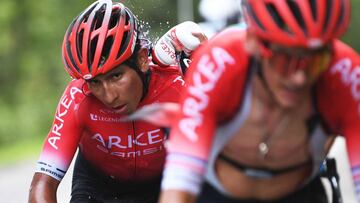 Nairo Quintana en el Tour de Francia