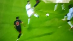 Osorio casi anota un golazo en la Champions: ¡el remate del chileno pegó en el palo!
