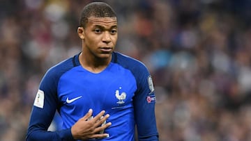 El delantero franc&eacute;s del PSG, Kylian Mbapp&eacute;.