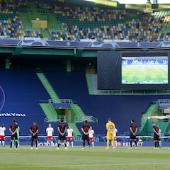 Leipzig-Atlético de Madrid en imágenes