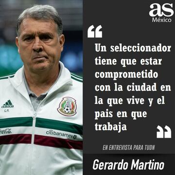 Las nuevas frases de Gerardo 'Tata' Martino