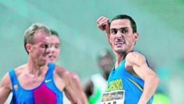 Jesús España, ganando ayer.