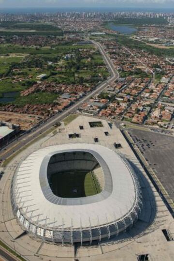 Sede de Fortaleza. Estadio Castelao.