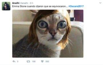 Los memes se ceban con el error garrafal de los Oscar 2017