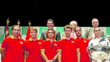 Presentación de los equipos de España e Israel