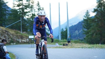 Adria Pericas, en el Tour del Porvenir 2025.