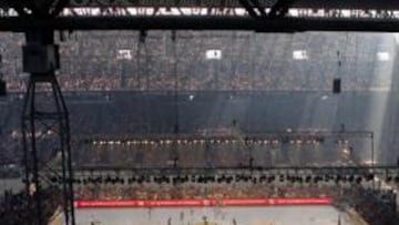 <b>DE RÉCORD. </b>La final de la liga danesa entre el Copenhague y el Silkeborg reunió en el Parken Stadium a 36.651 espectadores.