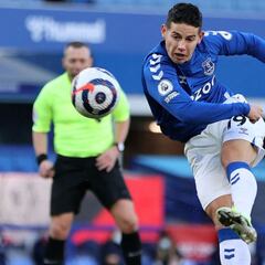 Pegada de James, preocupación para Brighton ante Everton