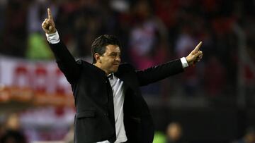 Gallardo: "Felicito a mis jugadores por su esfuerzo"