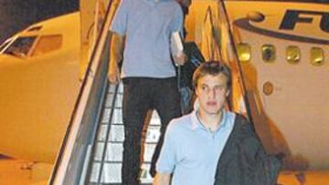 <b>ESPERANZA. </b>Gurpegui, que ayer viajó a Estambul, cree que su caso puede tener buen final.