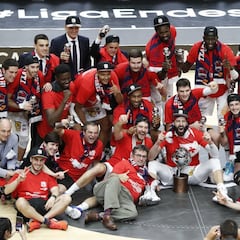 La celebración del Baskonia en imágenes