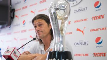 Almeyda, tras conseguir el Clausura con Guadalajara.
