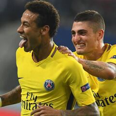 El tridente y Di María abusan del Anderlecht a domicilio